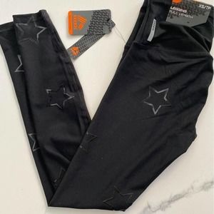 Brand New with Tags - Reebok Star Print Leggings - Sz X-Small - moving sale!